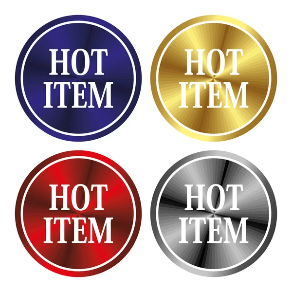 Hot item — Stock Vector