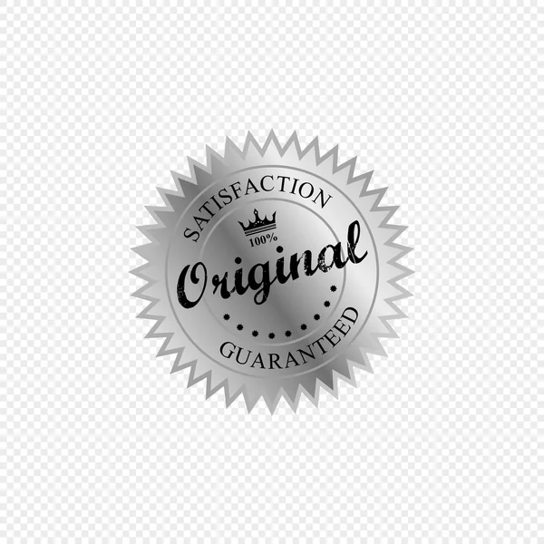 Original product label — Stock Vector