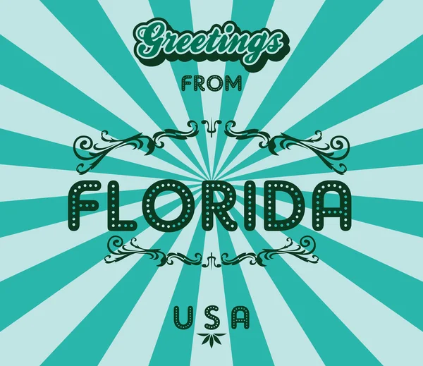 La Florida — Vector de stock