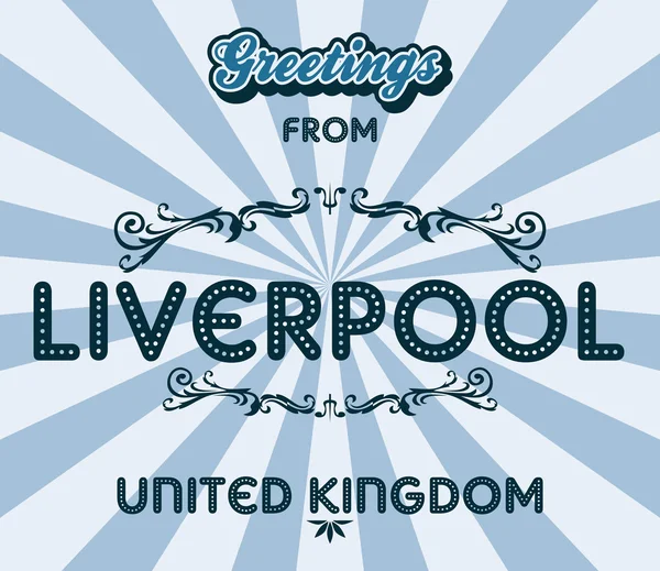 Liverpool — Vector de stock