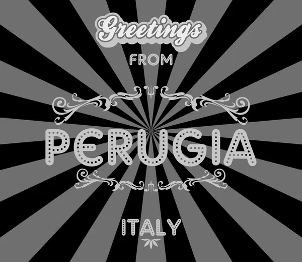 Perugia — Wektor stockowy