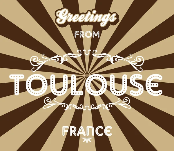 Toulouse — Image vectorielle