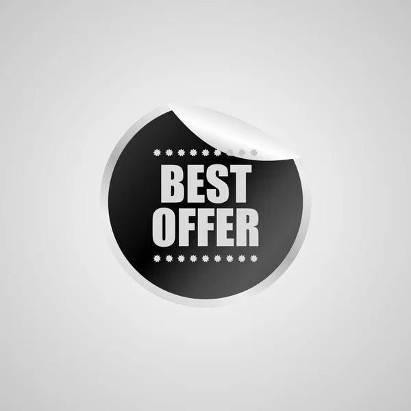 Best offer — Stock Vector