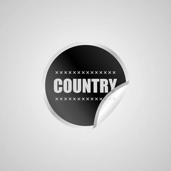 Muzyki Country — Wektor stockowy
