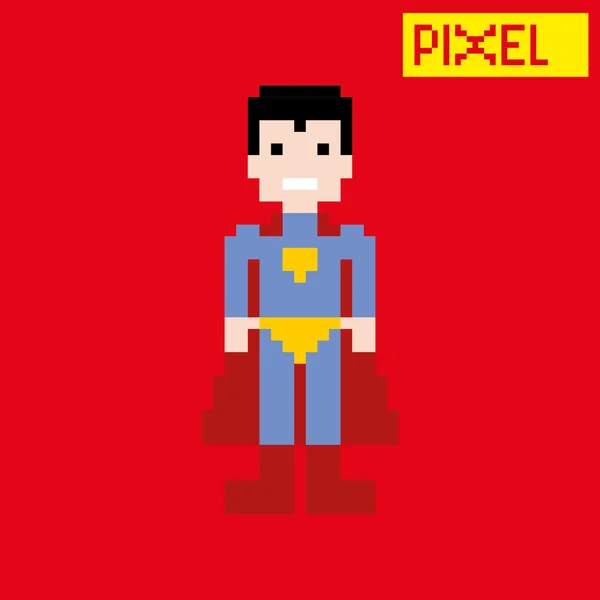 Caracterul Pixel — Vector de stoc
