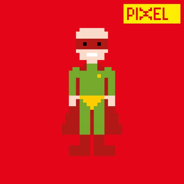 Pixel znak — Stockový vektor