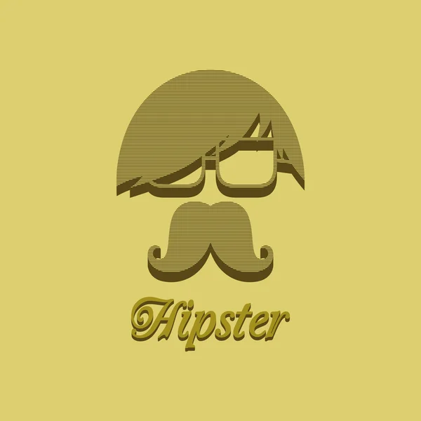 Hipster Vintage — Vector de stock