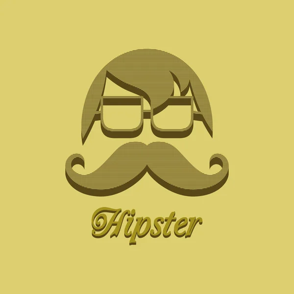 Sztuka hipster — Wektor stockowy