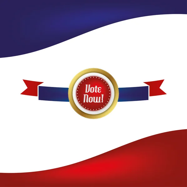 Vote ruban étiquette — Image vectorielle