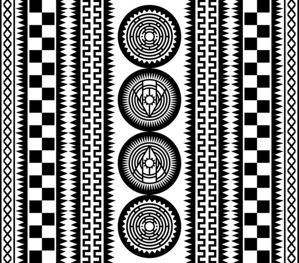 Native american pattern art — Stock Vector