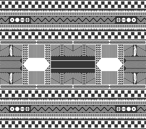 Indiaanse kunst patroon — Stockvector