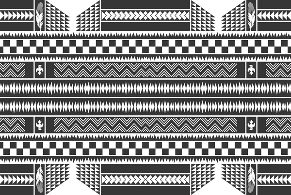 Native american art pattern — Stock Vector