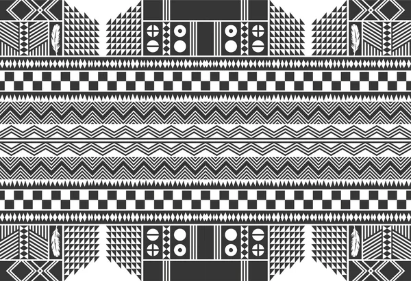 Native american art pattern — Stock Vector