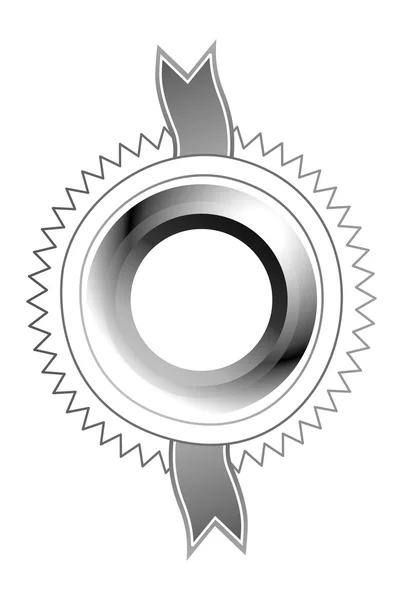 Cinta insignia arte — Archivo Imágenes Vectoriales