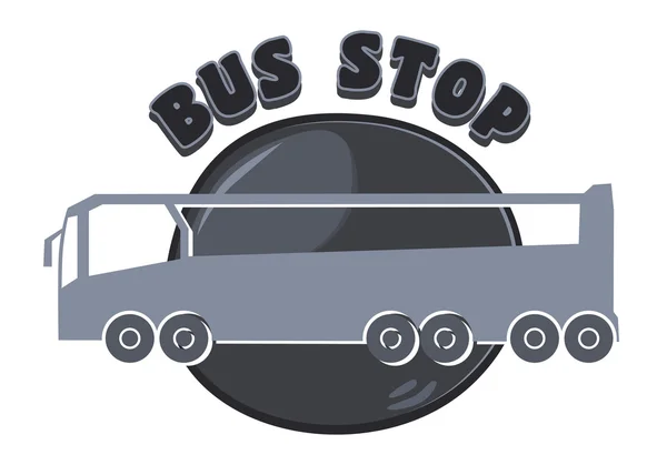 Parada de autobús — Vector de stock