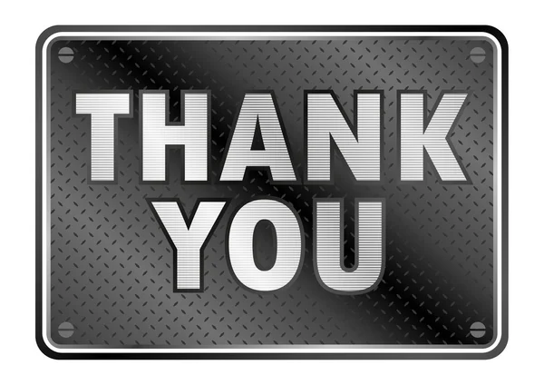 Thank you — Stock Vector