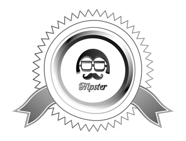 Caballero Hipster — Vector de stock