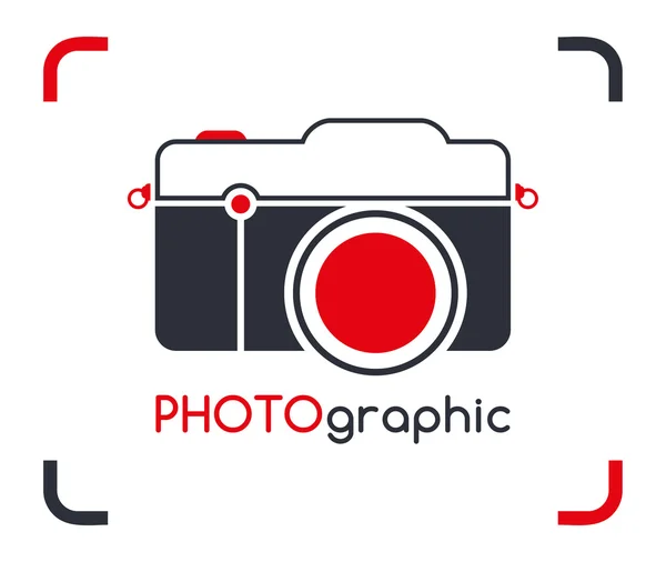 Aparat fotograficzny Fotografia — Wektor stockowy