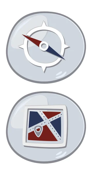 Compass icon — Stock Vector