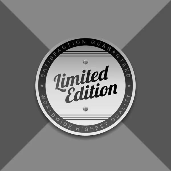 Limited edition — Stock Vector