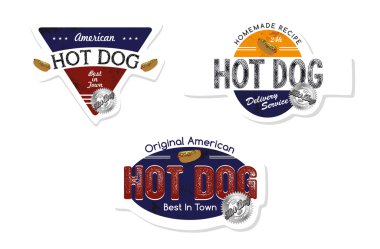 Sosisli sandviç etiketi