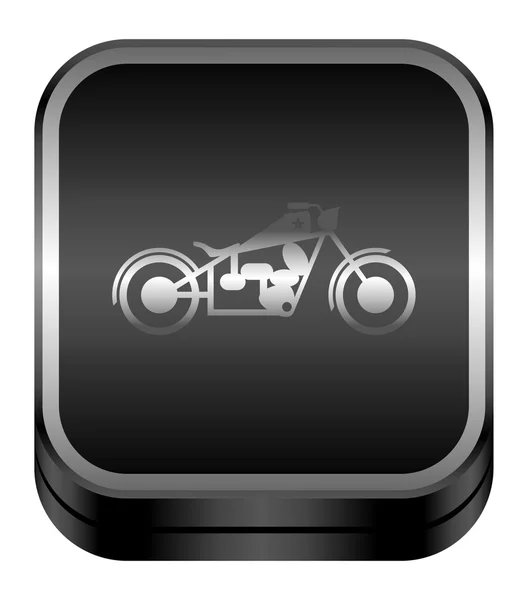 Motorfiets chopper — Stockvector