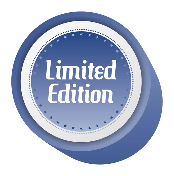 Limited edition sticker — Stockvector