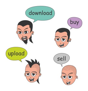 太阳镜的插图