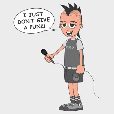 karikatür serseri herif