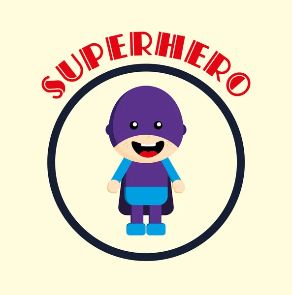 Super-herói — Vetor de Stock