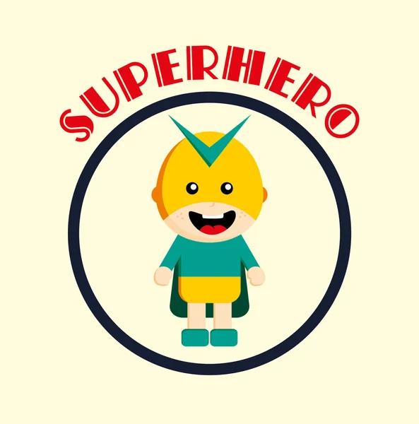 Superhéroe — Vector de stock