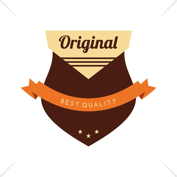 Etiqueta original — Vector de stock