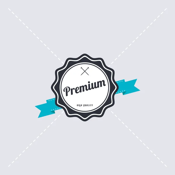 Premium-Etikettenkunst — Stockvektor