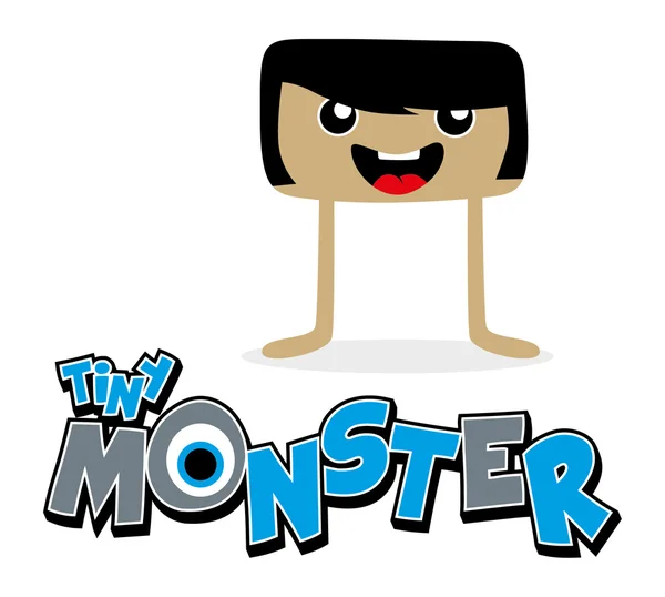 Schattig monster — Stockvector