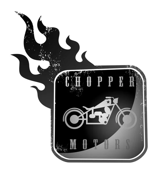 Chopper motor — Wektor stockowy