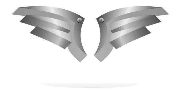 Flügelpack — Stockvektor