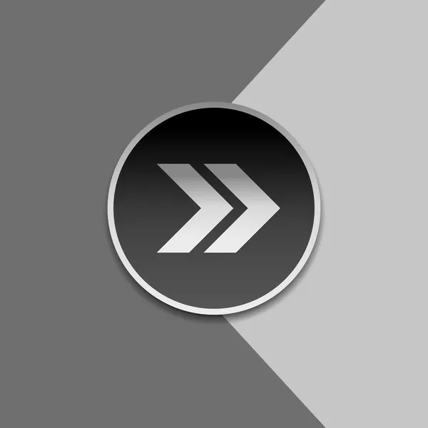 Arrow button — Stock Vector
