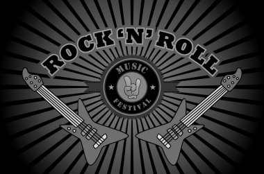 müzik festivali gitar ikiz