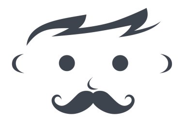 işadamı bıyık karikatür