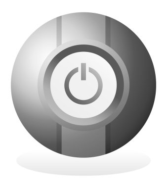 güç küre resim düğmesi