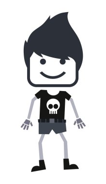 Cute punk müzik adamı