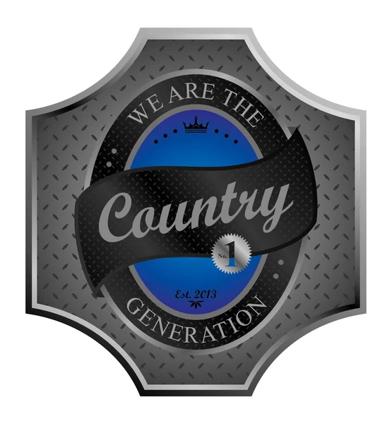 Country — Stock Vector
