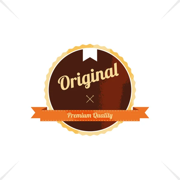 Original label — Stock Vector