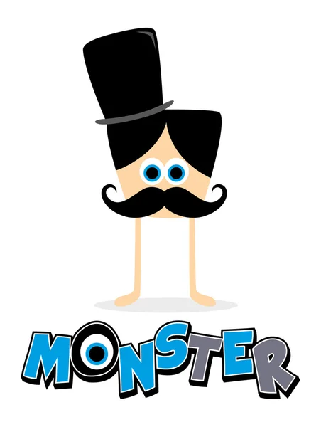 Monstruo lindo — Vector de stock