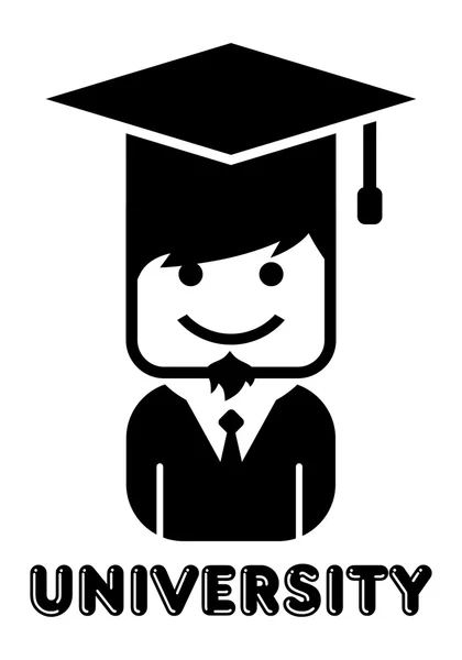 University avatar — Stock Vector