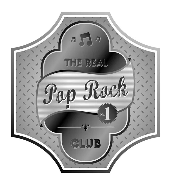 Pop rock —  Vetores de Stock