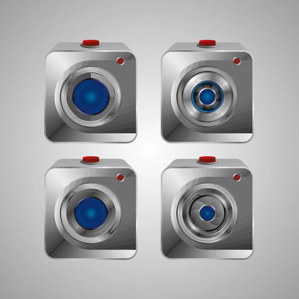 Camera interface — Stock Vector