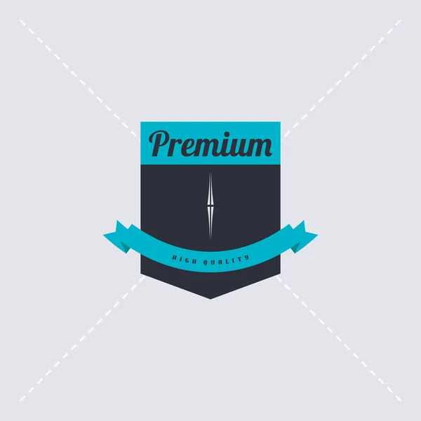 Premium-Etikettenkunst — Stockvektor
