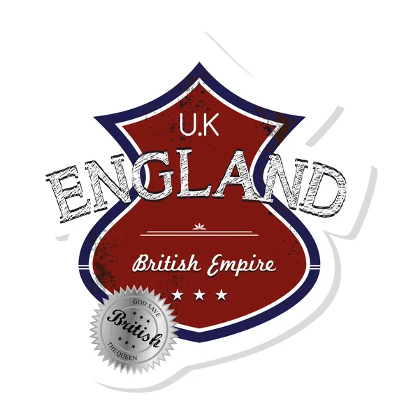 England — Stock Vector