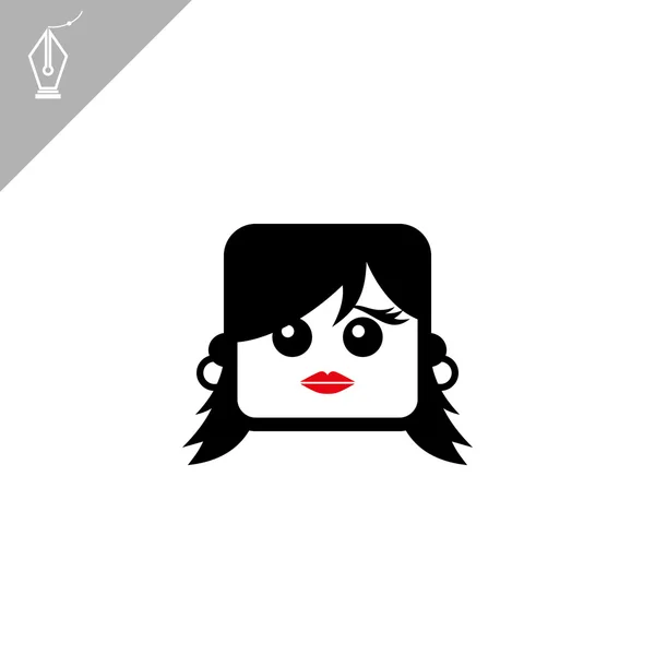 Mujer — Vector de stock